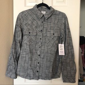 RVCA Flannel Button Down Shirt